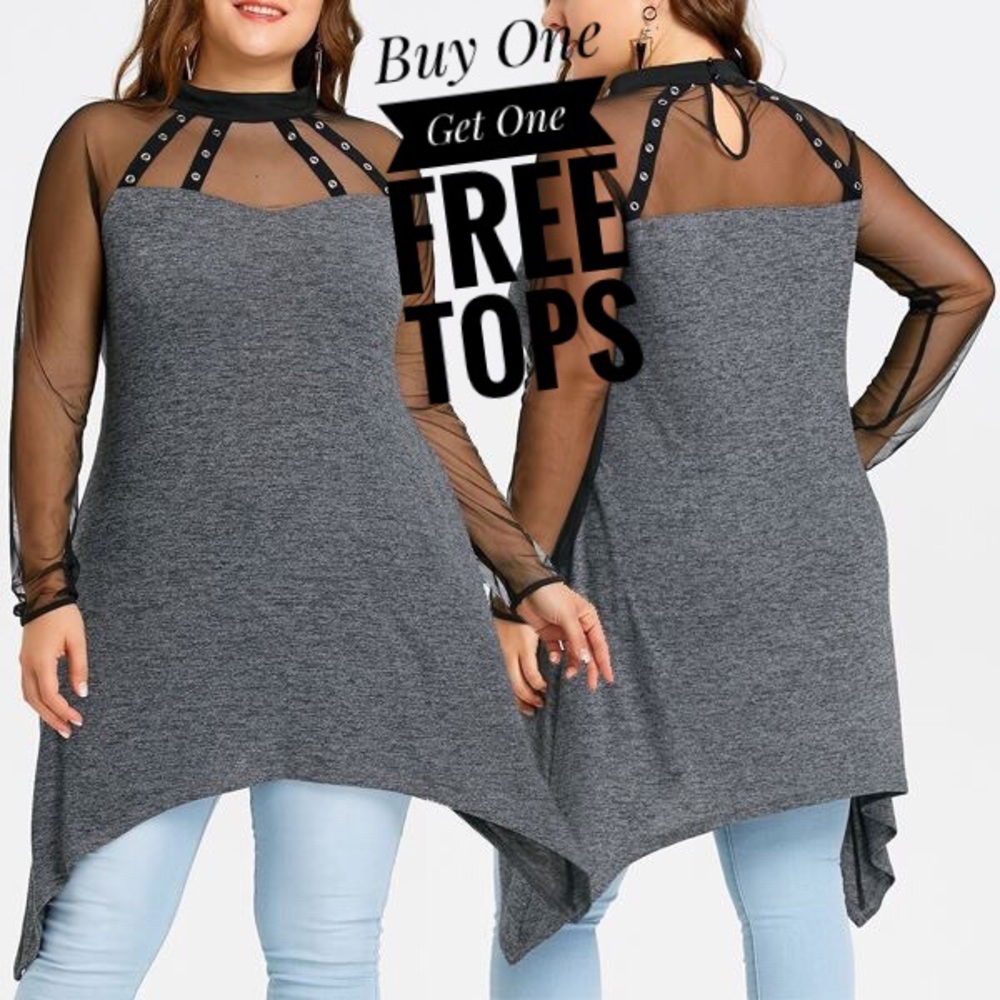 Crescent Tunic Top